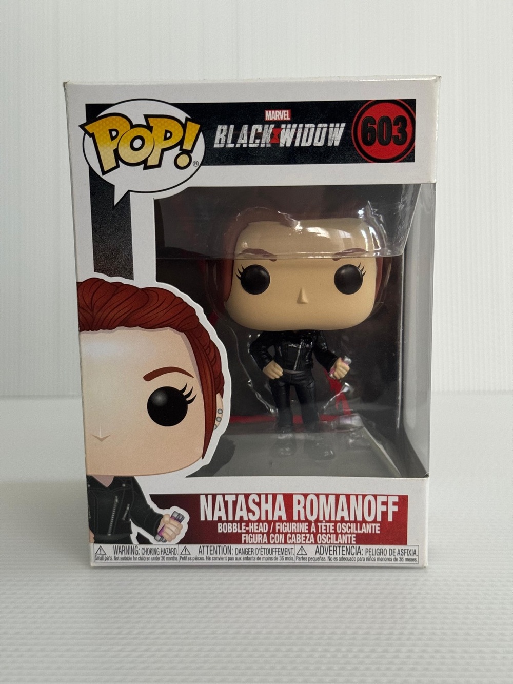 Funko Pop Black Widow: Natasha Romanoff #603